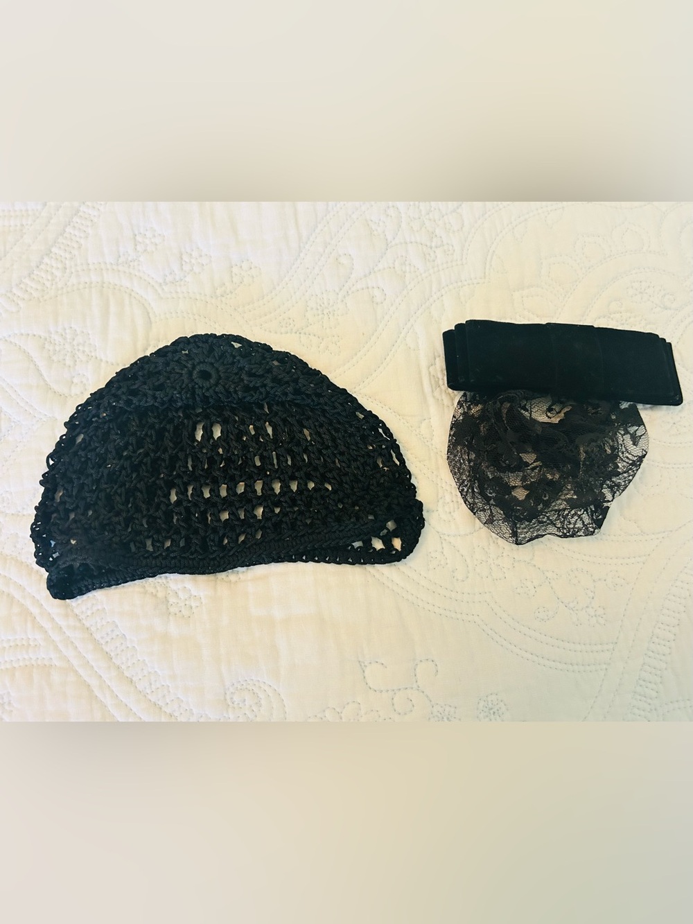 2 Hair bun snoods